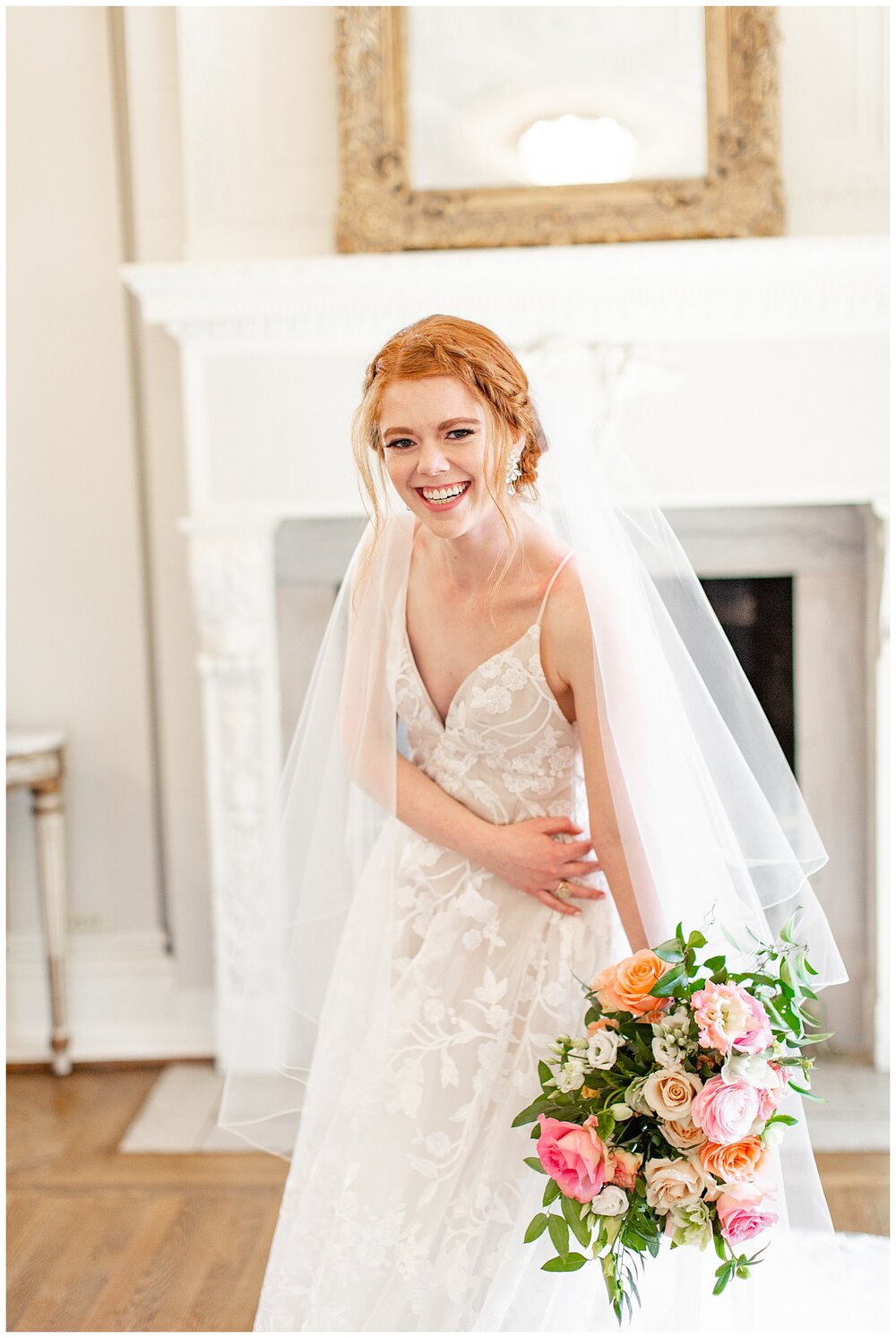 bright and airy bridal pictures
