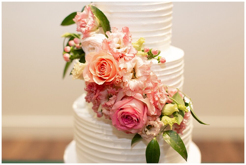 floral wedding cake ever something
