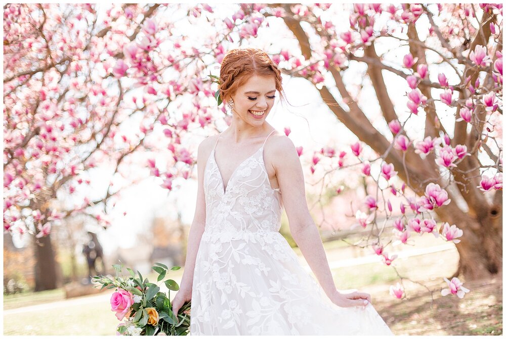 spring bridal pictures