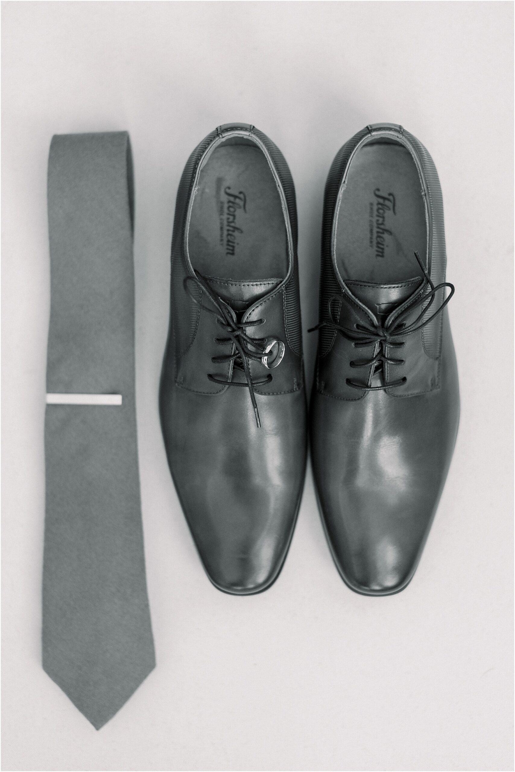 A groom's wedding day details at Lakeview Hills wedding venue.
